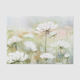 Field of Flowers-Queen Anne's Lace (B) Watercolor Tissue Paper