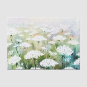 Field of Flowers-Queen Anne's Lace (C) Watercolor Tissue Paper