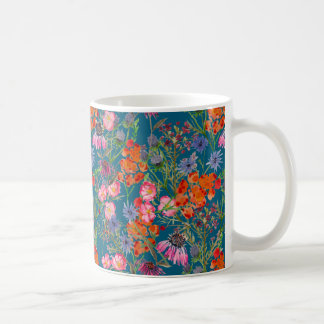 Field Of Flowers Seamless Pattern Coffee Mug