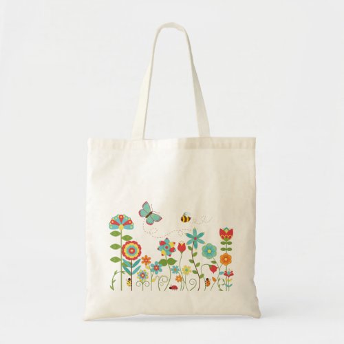 Field of Flowers Tote Bag