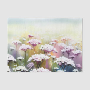 Field of Flowers-Yarrow (D) Watercolor Tissue Paper