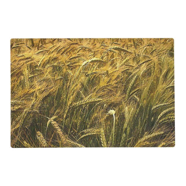 Field of Grain Laminated Placemat (Front)