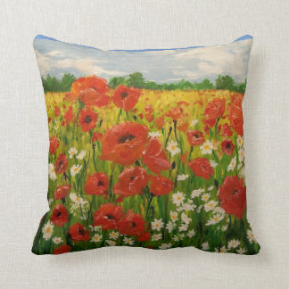 Field of Joy throw pillow