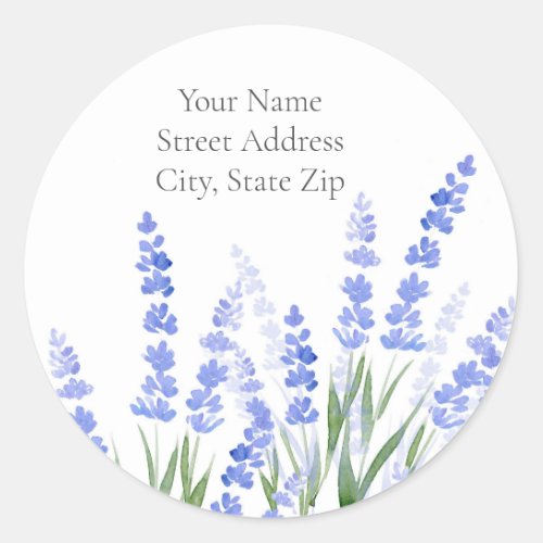 Field of Lavender 2 Labels