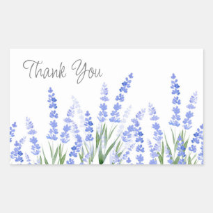 Field of Lavender 2 Rectangular Sticker