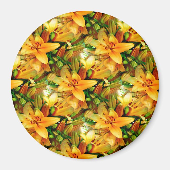 Field of Lilies...... Magnet (Front)