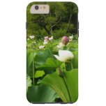 Field of Lotus Flowers Summer Garden Tough iPhone 6 Plus Case