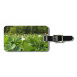 Field of Lotus Flowers Summer Garden Luggage Tag