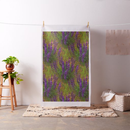 Field of Lupines...... Fabric