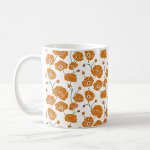Field of Poppies orange Coffee Mug