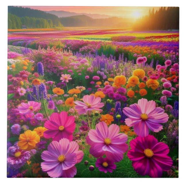 Field of Radiance Ceramic Tile (Front)