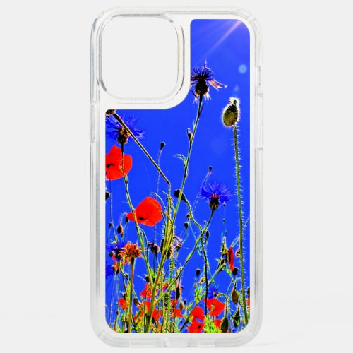 Field of Red Poppies and Blue Cornflowers Speck iPhone 12 Pro Max Case