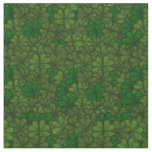 Field of Shamrocks Digital Art Pattern St Patricks Fabric