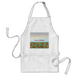 Field Of Strawberries Adult Apron at Zazzle