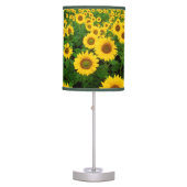 Field of Sunflowers Table Lamp (Front)