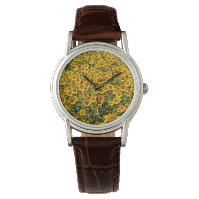 Field of Sunflowers Watch (Front)