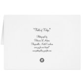 Field of Tulips Cards (Back Horizontal)