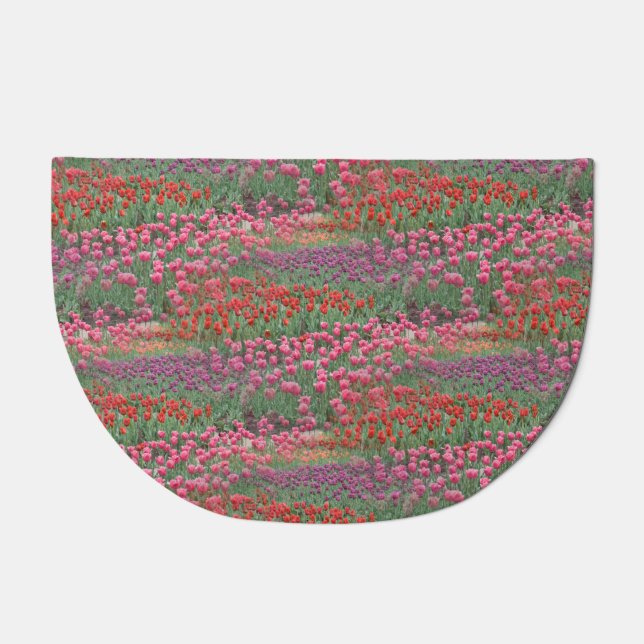Field Of Tulips Doormat (Front)