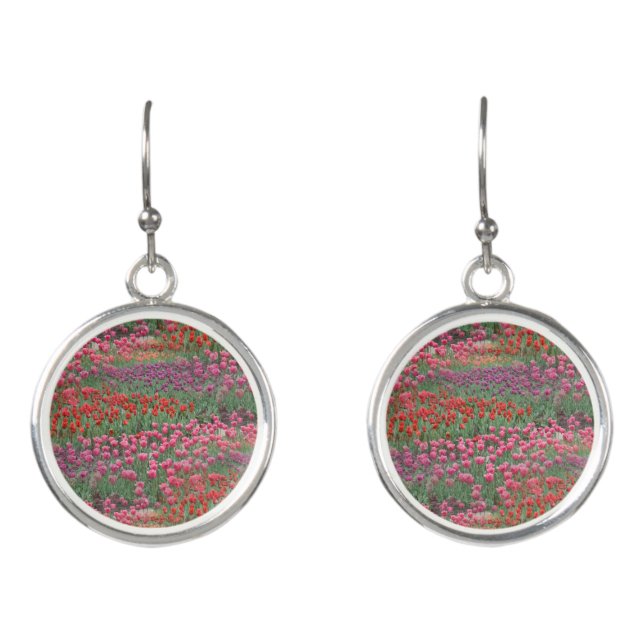 Field Of Tulips Earrings (Front)