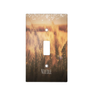 Field of Wheat Rustic Country Simple Light Switch Cover