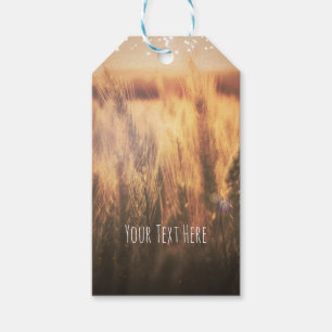 Field of Wheat Rustic Country Wedding Party Gift Tags