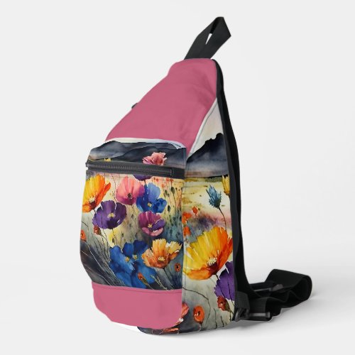 Field of Wildflowers Sling Bag