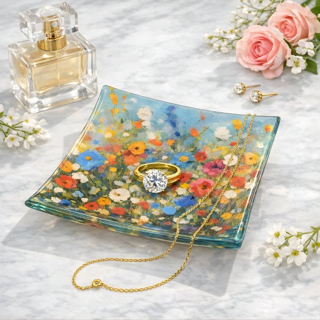 Field of Wildflowers Trinket Tray (Creator Uploaded)