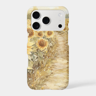 Field of Yellow Sunflowers iPhone 17 Pro Case