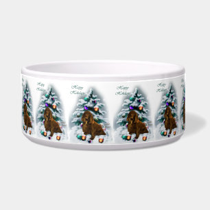 Field Spaniel Christmas  Bowl