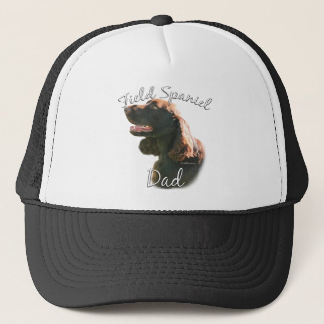 Field Spaniel Dad 2 Trucker Hat (Front)