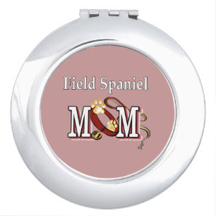 field spaniel mom vanity mirror