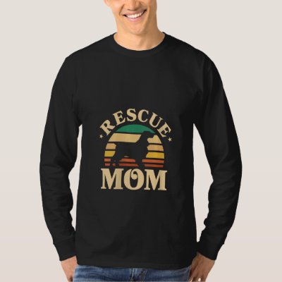 Field Spaniel Rescue Dog Mom T-Shirt