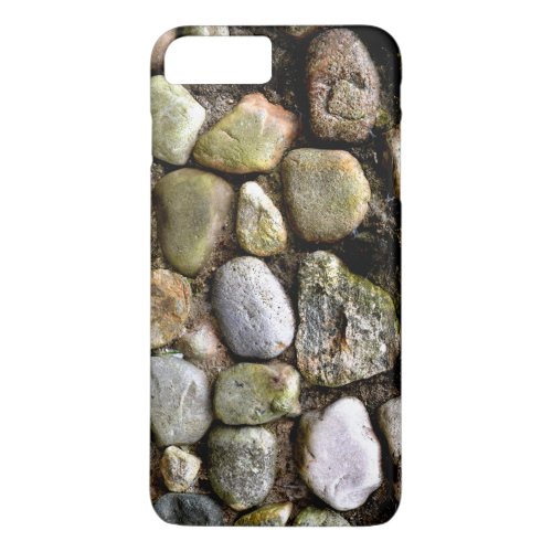 Field Stone rocks distressed stone rustic stone iPhone 8 Plus7 Plus Case