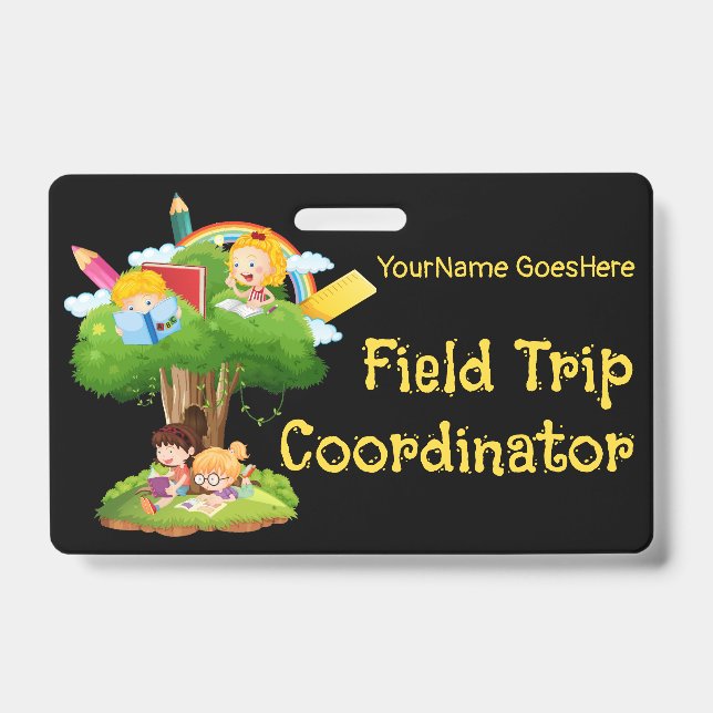 Field Trip Coordinator Badge (Front)