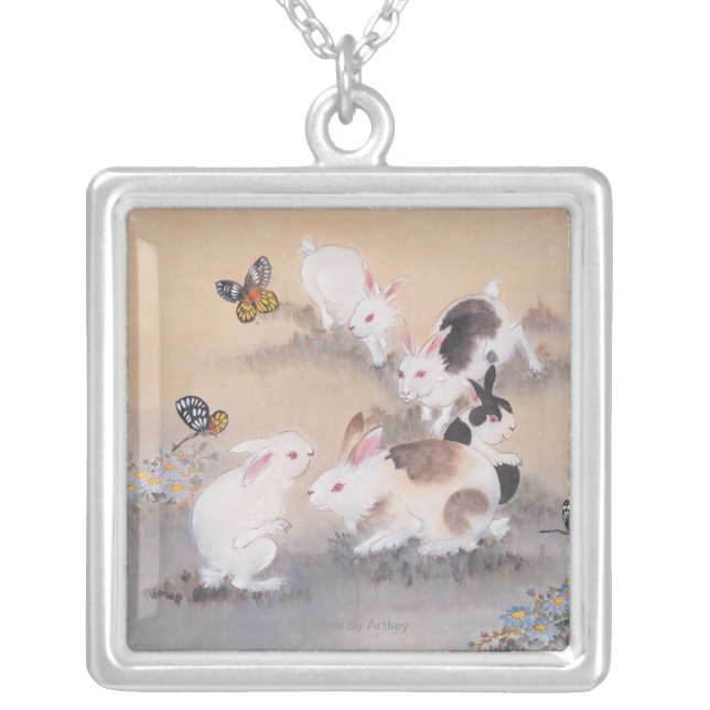 Field Trip Silver Plated Necklace (Front)