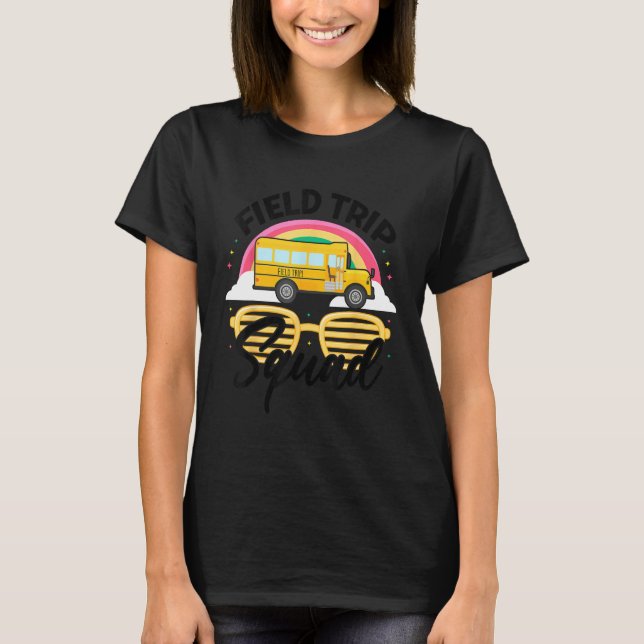 Field Trip Squad Field Day 2023 Kids School Kinder T-Shirt (Front)