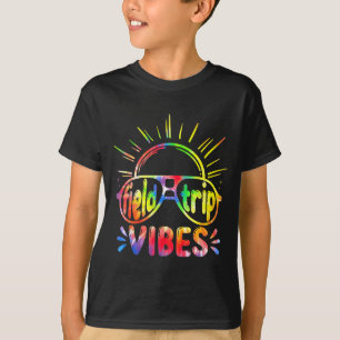 Field Trip Vibes Sunglasses Tie Dye Field Day T-Shirt