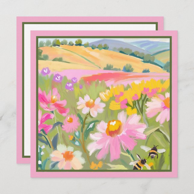 Field with Bees (Front/Back)