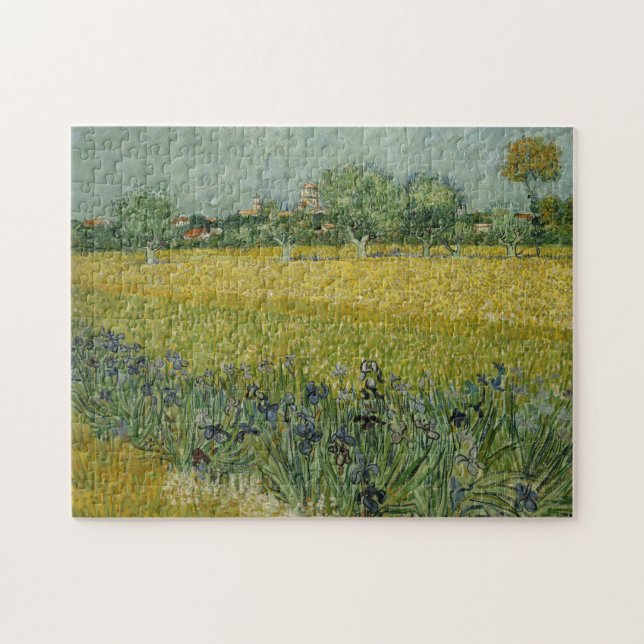 Field with flowers near Arles Puzzle (Horizontal)