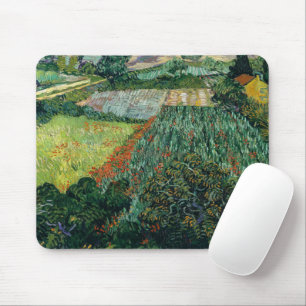 Field with Poppies, 1889 by Vincent van Gogh Mouse Pad