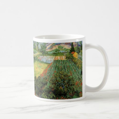 Field with Poppies by Vincent van Gogh Coffee Mug