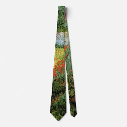 Field with Poppies by Vincent van Gogh Neck Tie