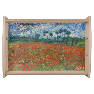 Field with Poppies Serving Tray