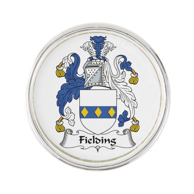 Fielding Family Crest Pin (Front)