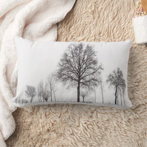 Fields Around Scalenghe  Piedmont Italy Lumbar Pillow