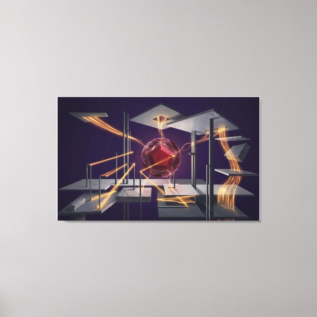 Fields Canvas Print (Front)