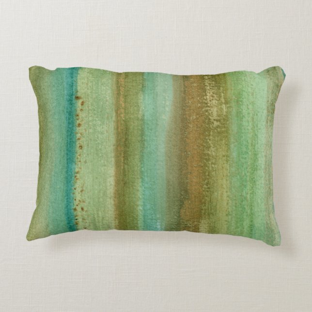 Fields in Spring I Decorative Pillow (Back)