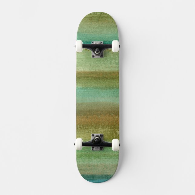 Fields in Spring I Skateboard Deck (Front)