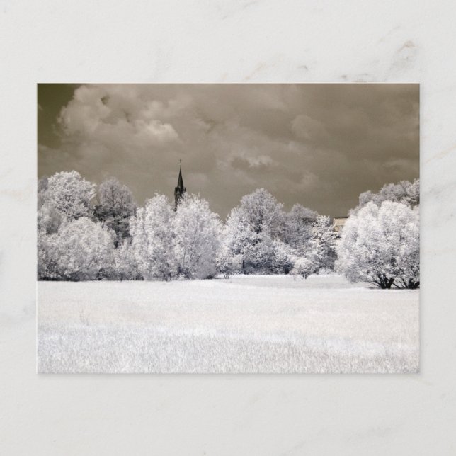 Fields Infrared Photography Postcard (Front)