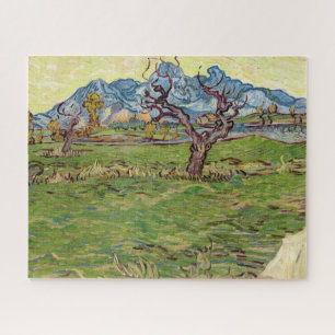 Fields near the Alpilles Vincent van Gogh Jigsaw Puzzle